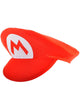 Image of Plush Red Gaming Plumber Costume Hat