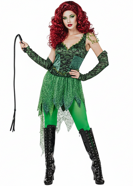 Image of Poisonous Ivy Villain Women's Costume - main image