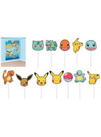 Image of Pokemon Scene Setter Party Decoration with Props