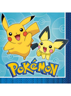 Image Of Pokemon 16 Pack Lunch Napkins