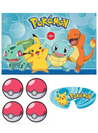 Image of Pokemon Pin The Pokeball Party Game