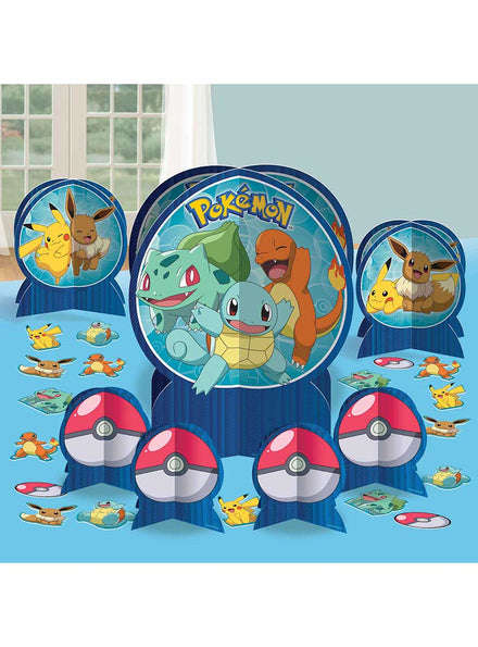 Image Of Pokemon Table Centrepiece Decoration Kit