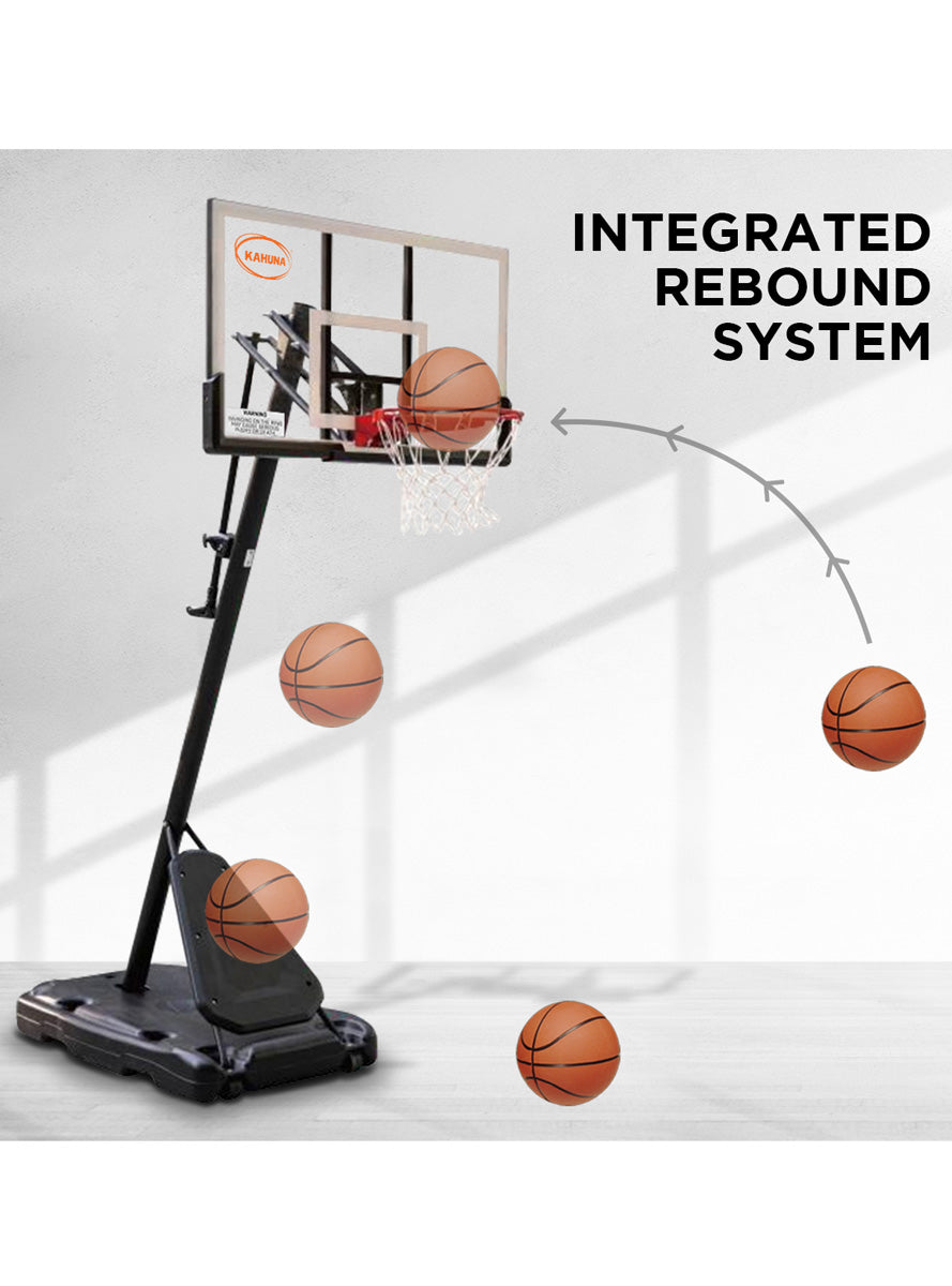 Portable adjustable basketball hoop system 2.3 metres - info image 4