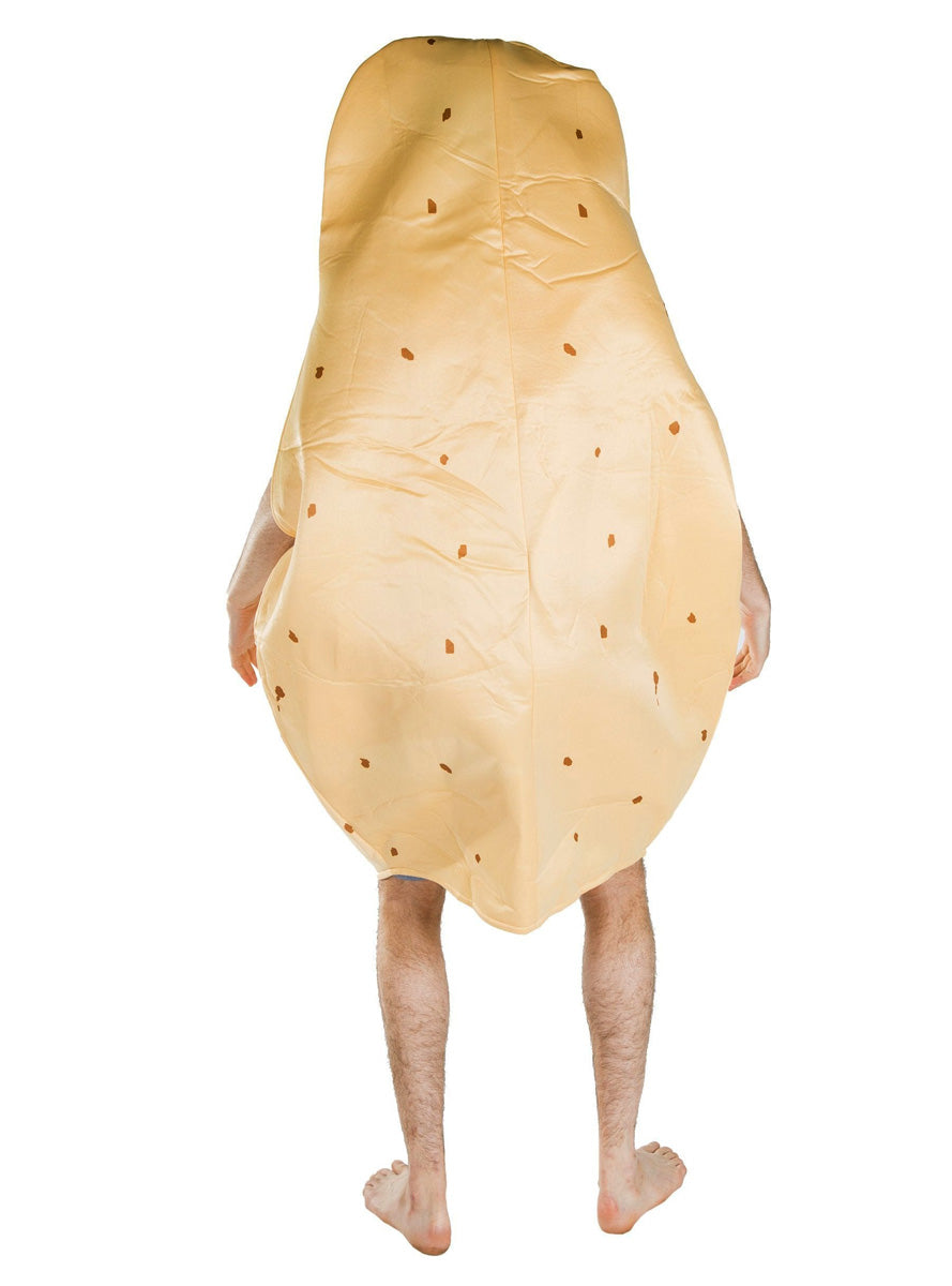 Potato Adults Novelty Vegetable Costume - Back Image