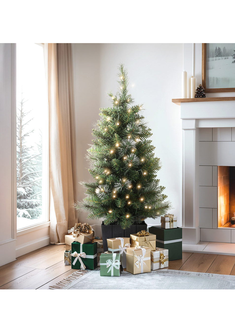 Potted Light Up 90cm Jingle Jollys Christmas Tree Decoration - Lifestyle Image