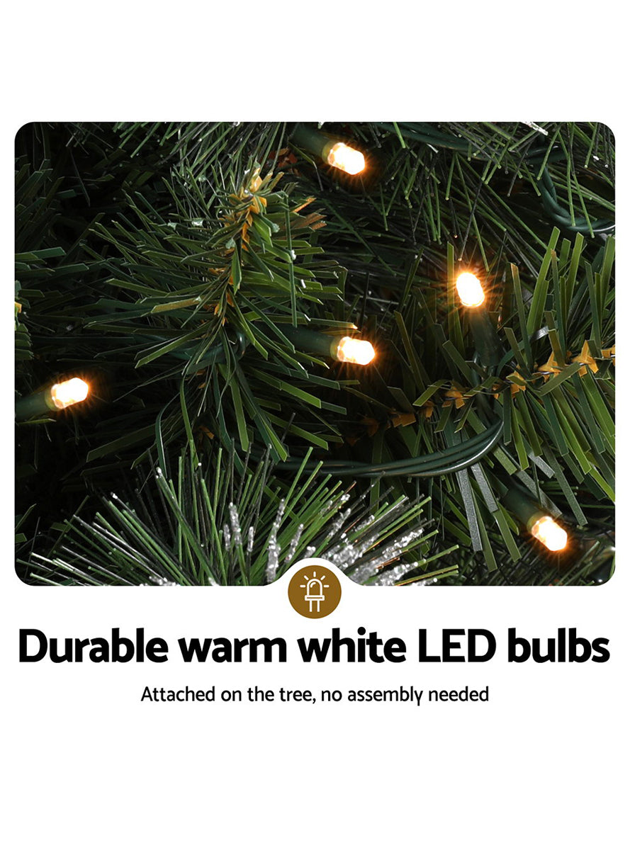 Potted Light Up 90cm Jingle Jollys Christmas Tree Decoration - Light Details Image