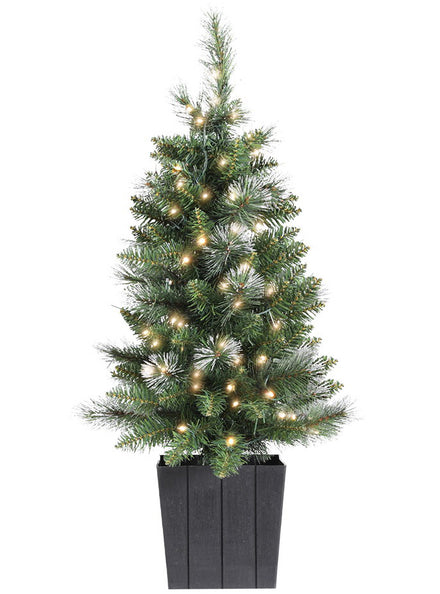 Potted Light Up 90cm Jingle Jollys Christmas Tree Decoration - Main Image