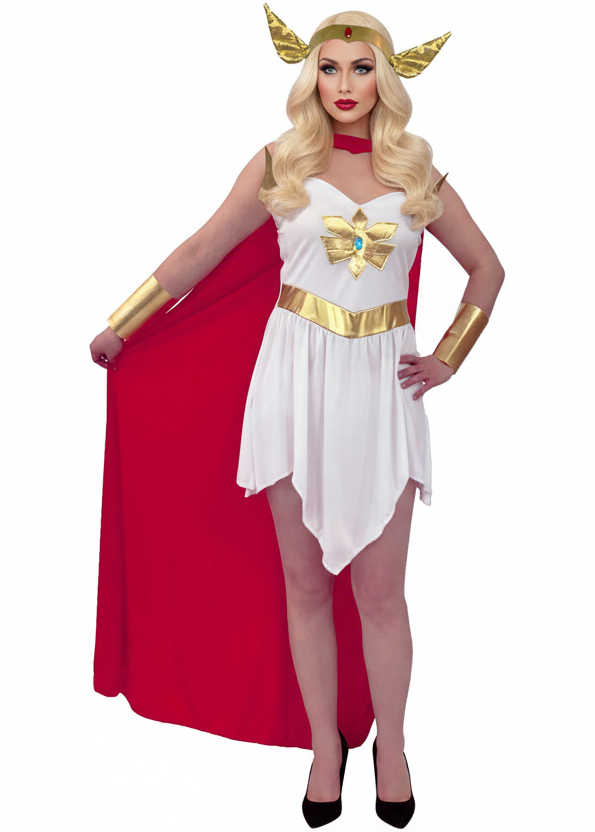 Womens She-Ra Fancy Dress Costume  main image