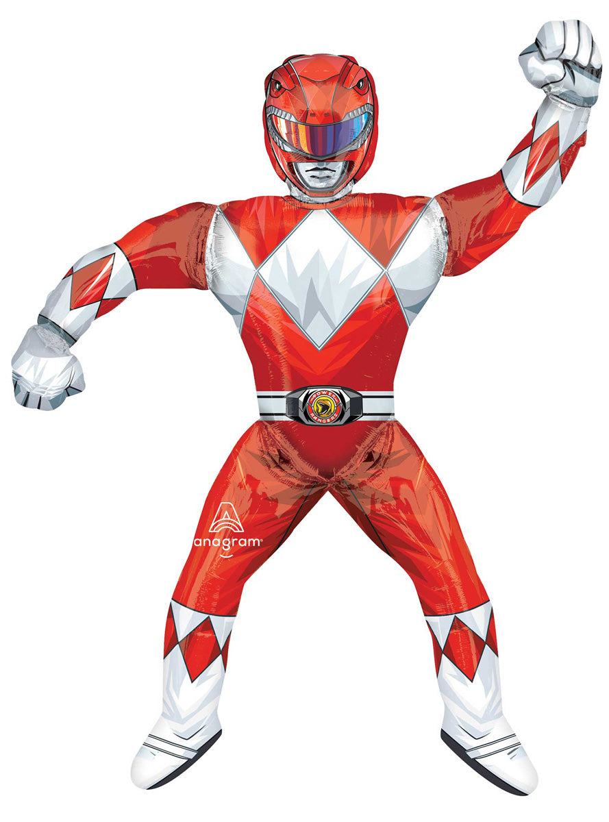 Red Power Ranger Airwalker Balloon - Main Image