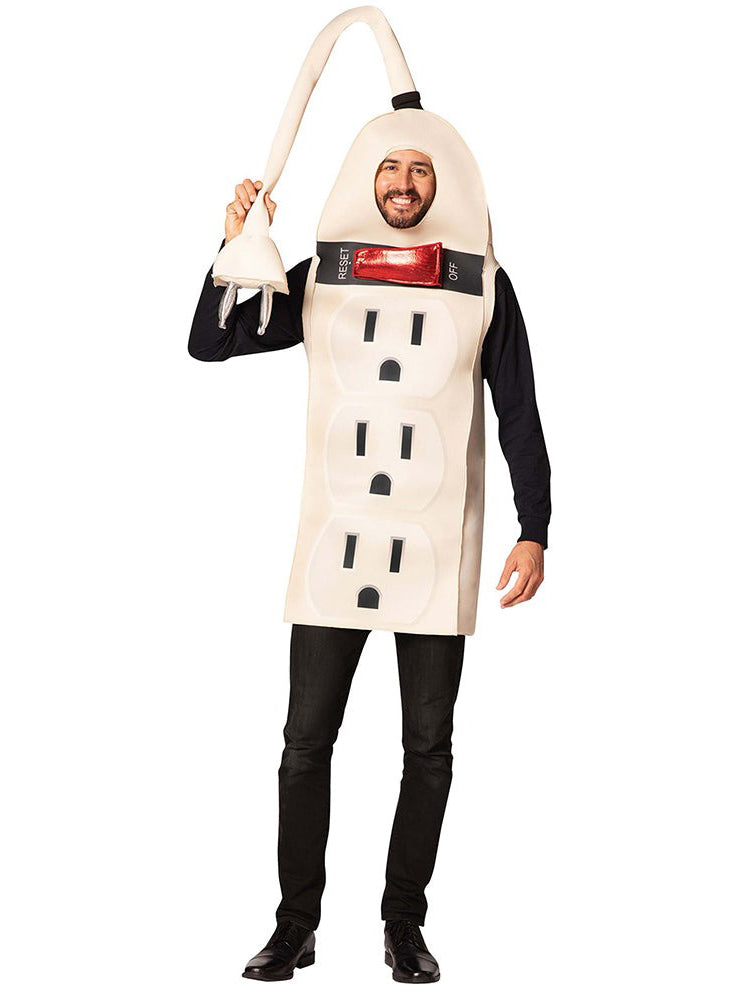 Power Strip Surge Protector Novelty Adults Costume - Main Image