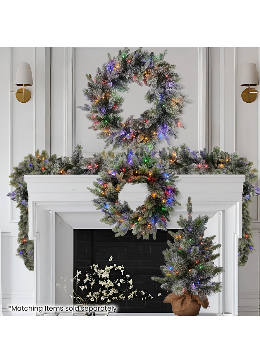 Prelit Snowy Stamford Spruce 61cm Tabletop Christmas Tree Decoration - Alternate Image 3
