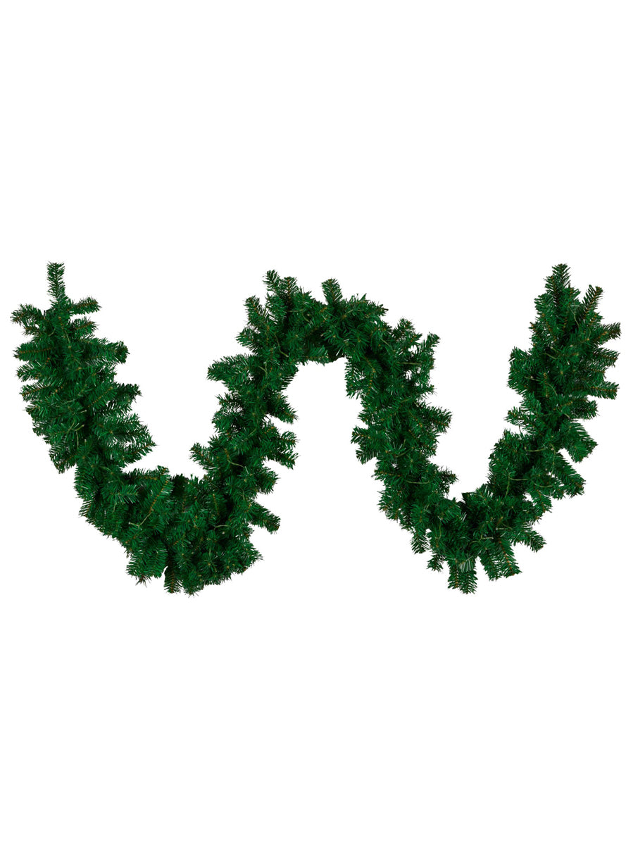 Prelit Warm White 270cm Garland Christmas Decoration - Alternate Image