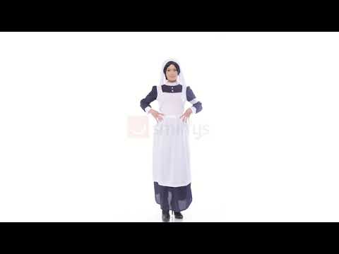 Women's Vintage World War 1 Nurse Costume Product View