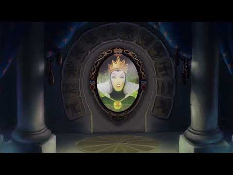 Video of Animatronic Evil Queen Mirror Deluxe Halloween Decoration