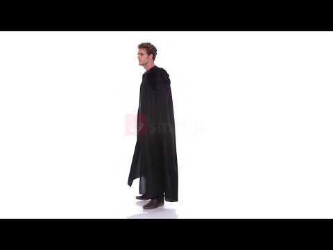 Men's Fleece And Fur Barbarian Fancy Dress Costume Product Video