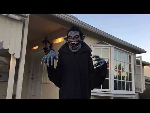 Adult's Towering Terror 8ft Grim Reaper Halloween Fancy Dress Costume and Decoration Product Video