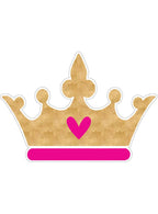 Image of Princess Crown 8 Pack Party Invites