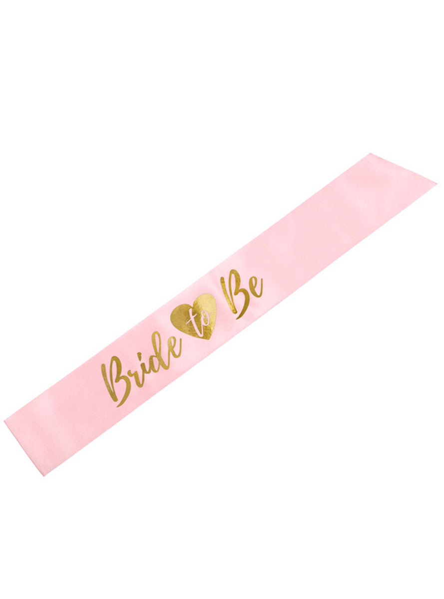 Prosecco Party Pink Bride to Be Hens Night Sash - Main Image