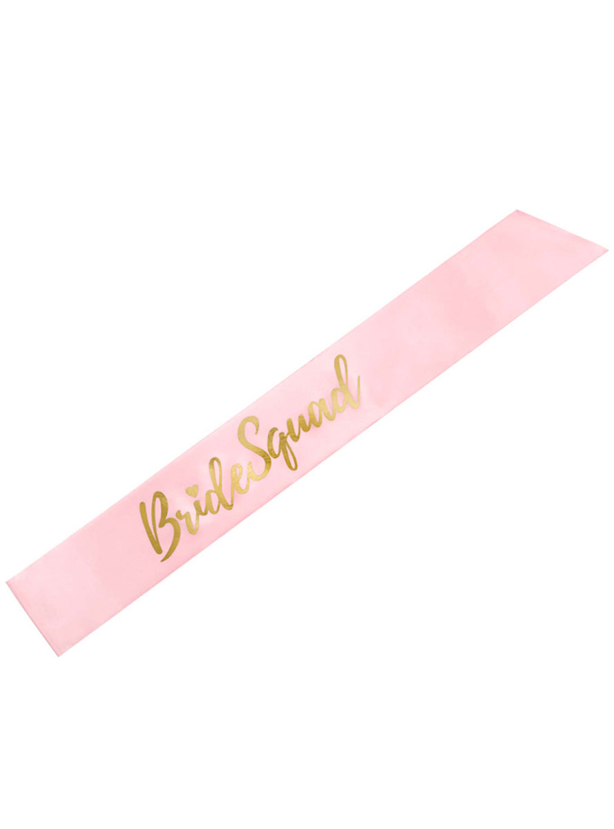 Prosecco Party Pink Squad Hens Night Sash - Main Image