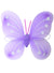 Image of Cute Purple Glitter Butterfly Fairy Girls Costume Wings