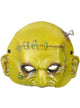 Image of Half Face PVA Foam Green Frankenstein Halloween Mask