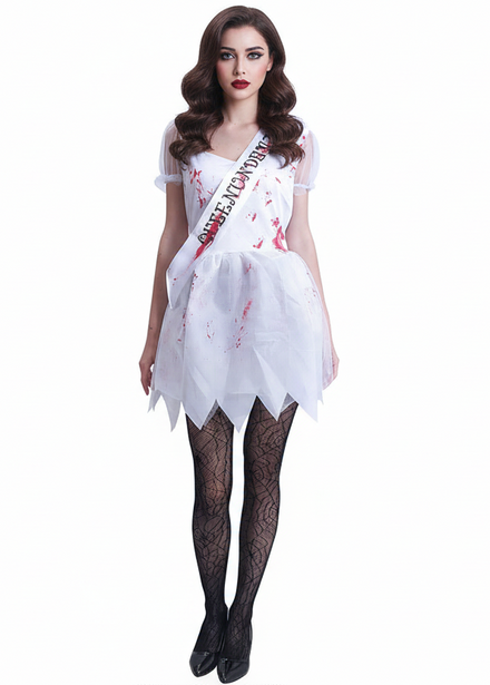 Image of Queen Undead Women's Halloween Costume - main image