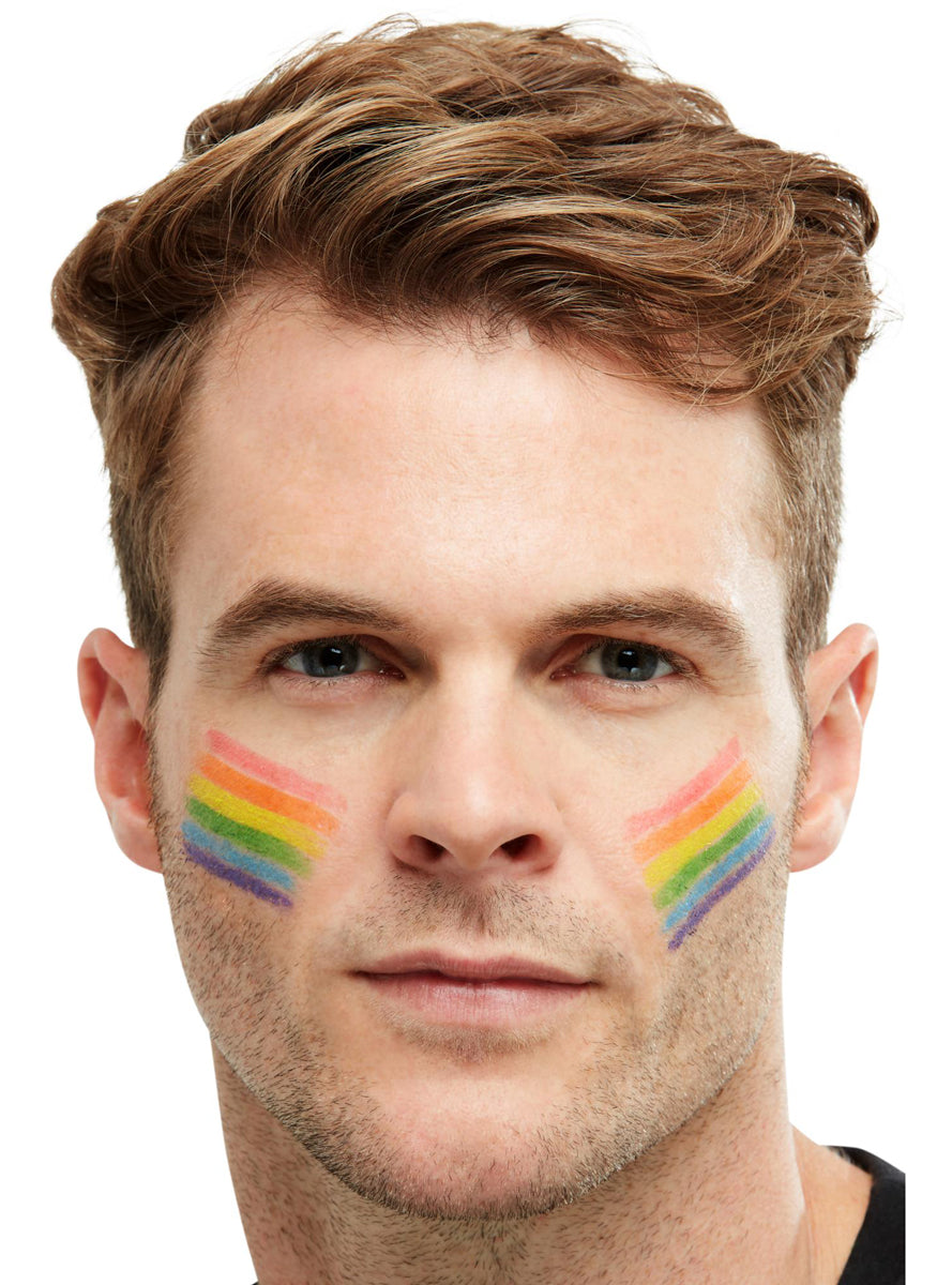 Pride Flag Rainbow Greasepaint Stick - Alternate Image 2