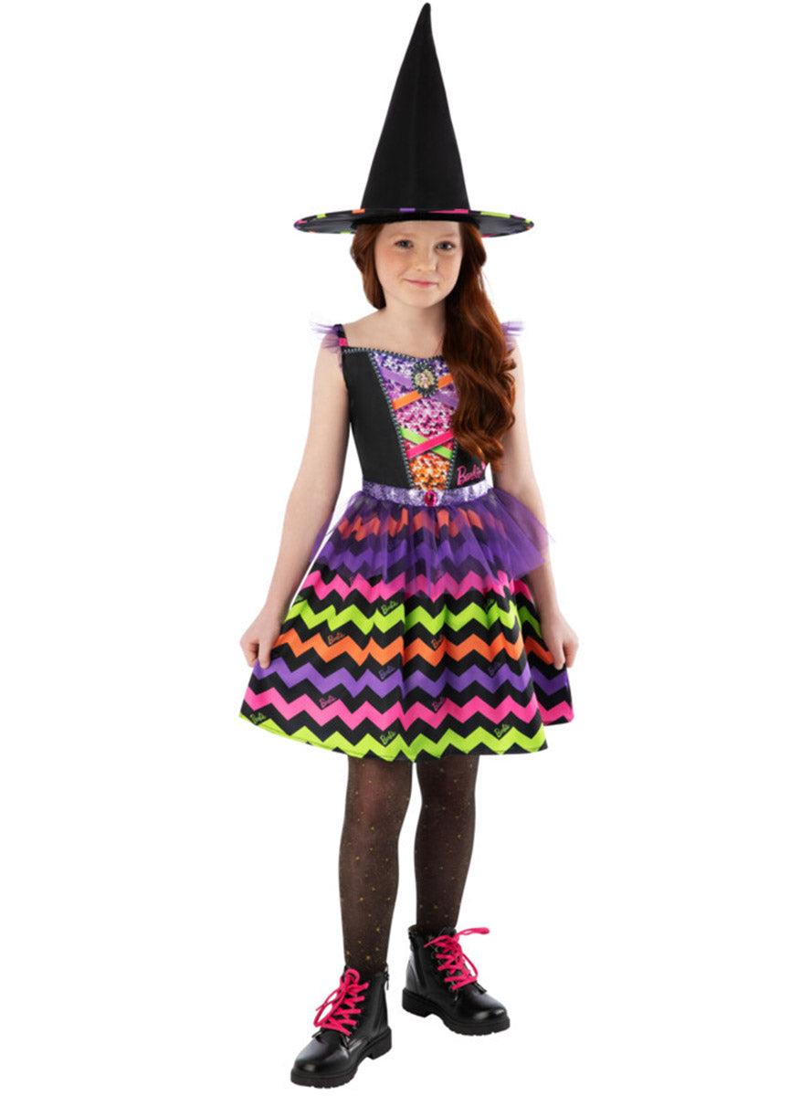 Barbie Witch Toddler Girls Halloween Costume - Main Image