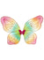 Image of Glittery Rainbow Girl's Butterfly Costume Wings