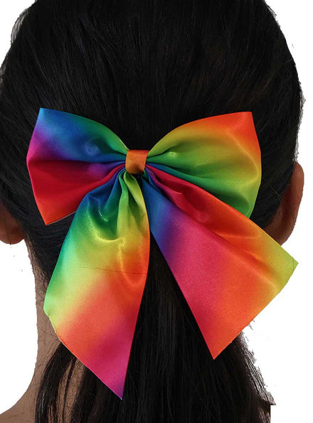 Rainbow Hair Bow - Main Image