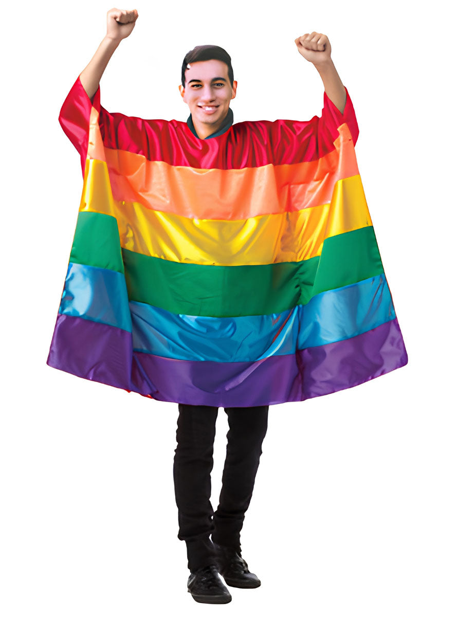 Adults Rainbow Flag Costume