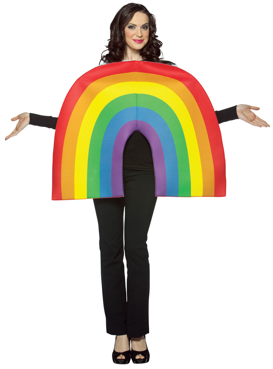 Rainbow Novelty Adults Costume - Main Image
