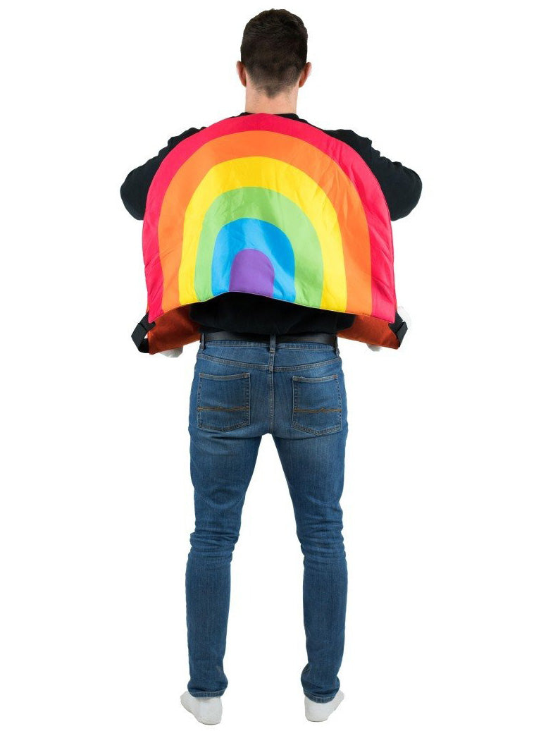 Rainbow Novelty Adults Foam Costume - Back Image