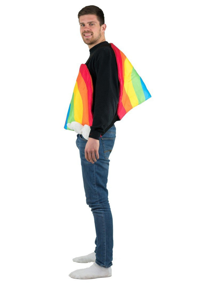 Rainbow Novelty Adults Foam Costume - Side Image