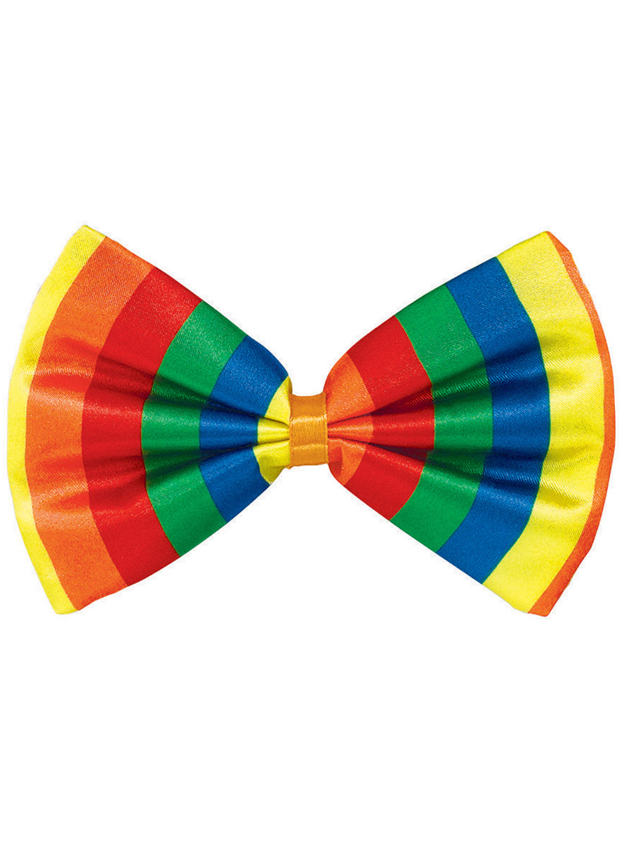 Simple Rainbow Bow Tie Accessory