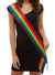 Image of Mardi Gras Rainbow Party Sash Costume Accessory