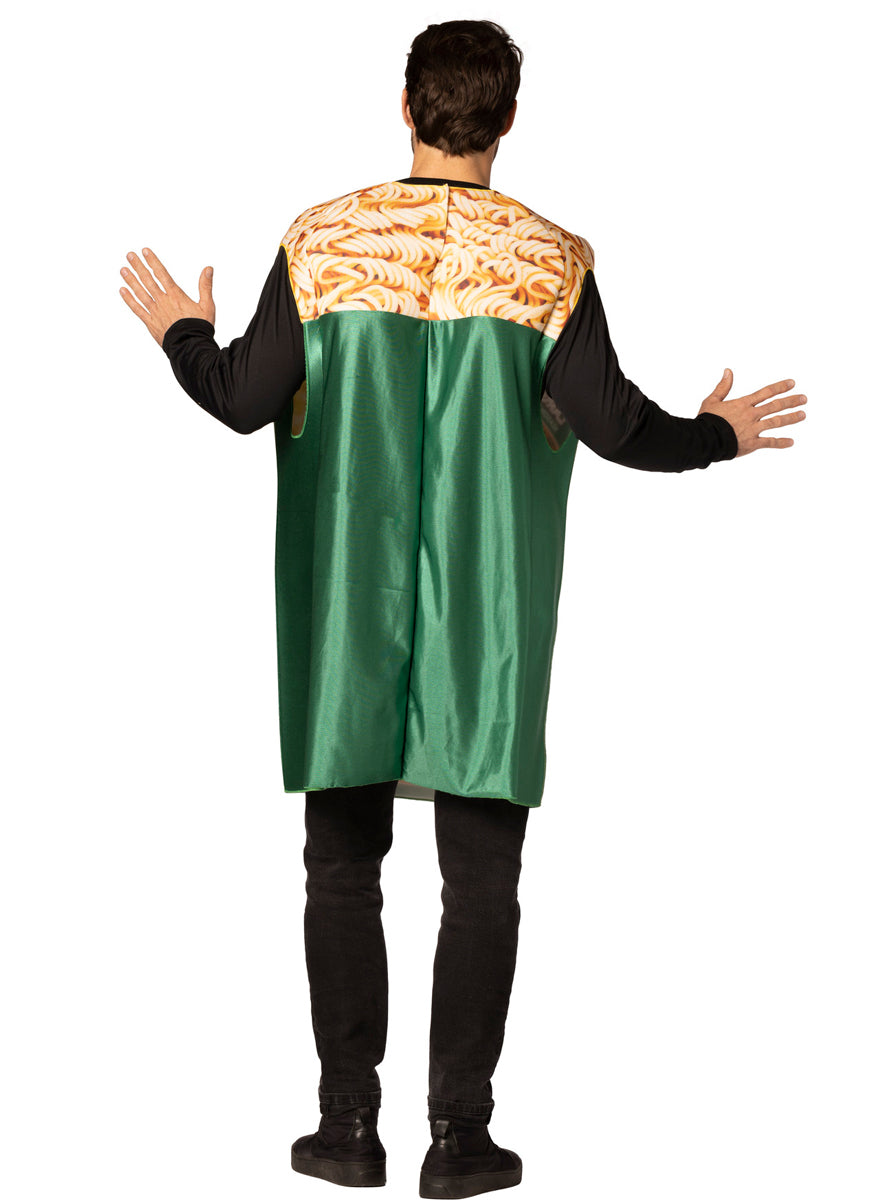 Ramen Noodles Novelty Adults Food Costume - Back Image