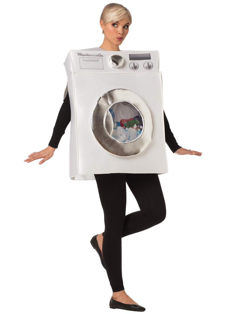 Funny Washer and Dryer Couples Costume for Adults - Alternate Image 1