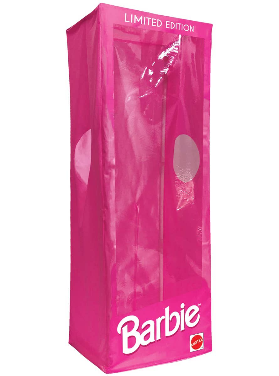 adult barbie pink dress Adults Pink Barbie Box Costume