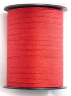 Image of Red Glitter 227m Long Flat Curling Ribbon