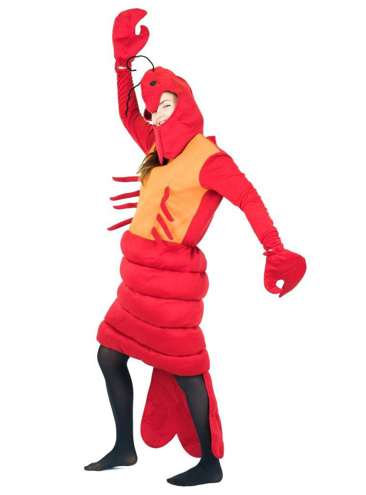 Red Lobster Novelty Adults Costume - Alternative Image