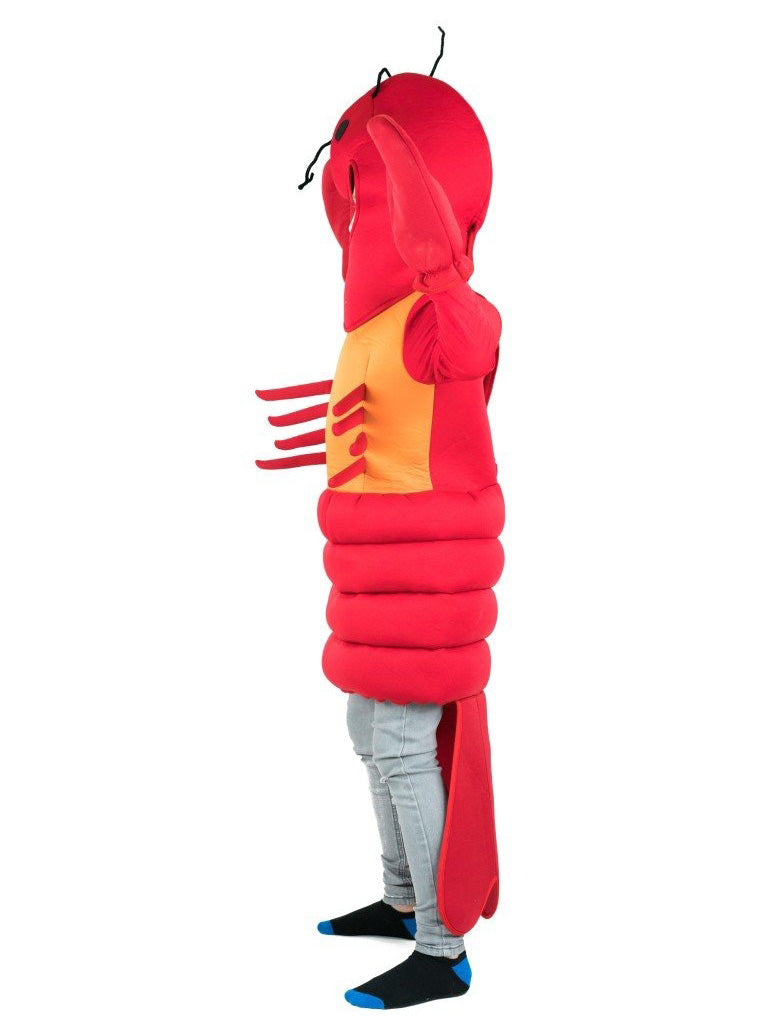 Red Lobster Novelty Kids Costume - Side Image