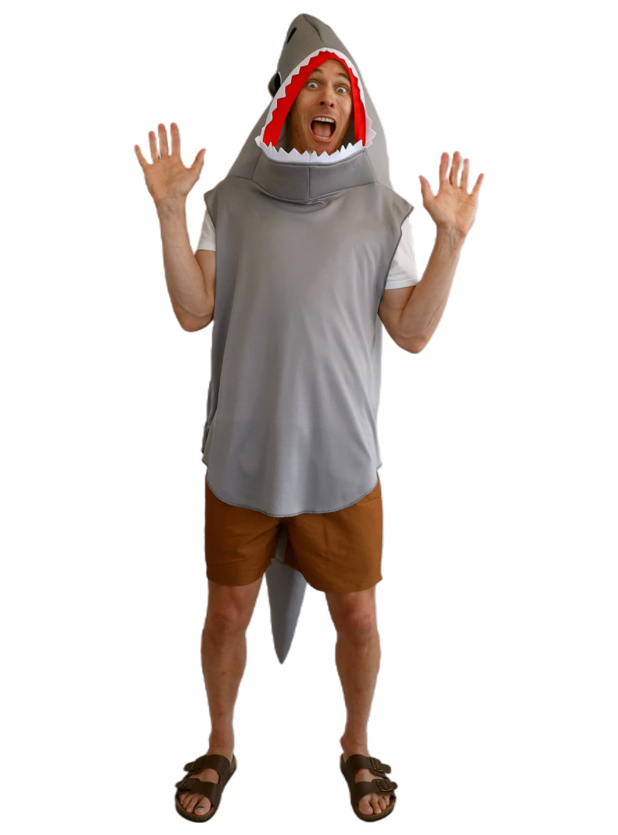 Reef Shark Novelty Adults Costume - Front Image