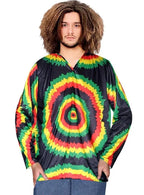 Regge Mens Tie Dye Costume Shirt - Main Image
