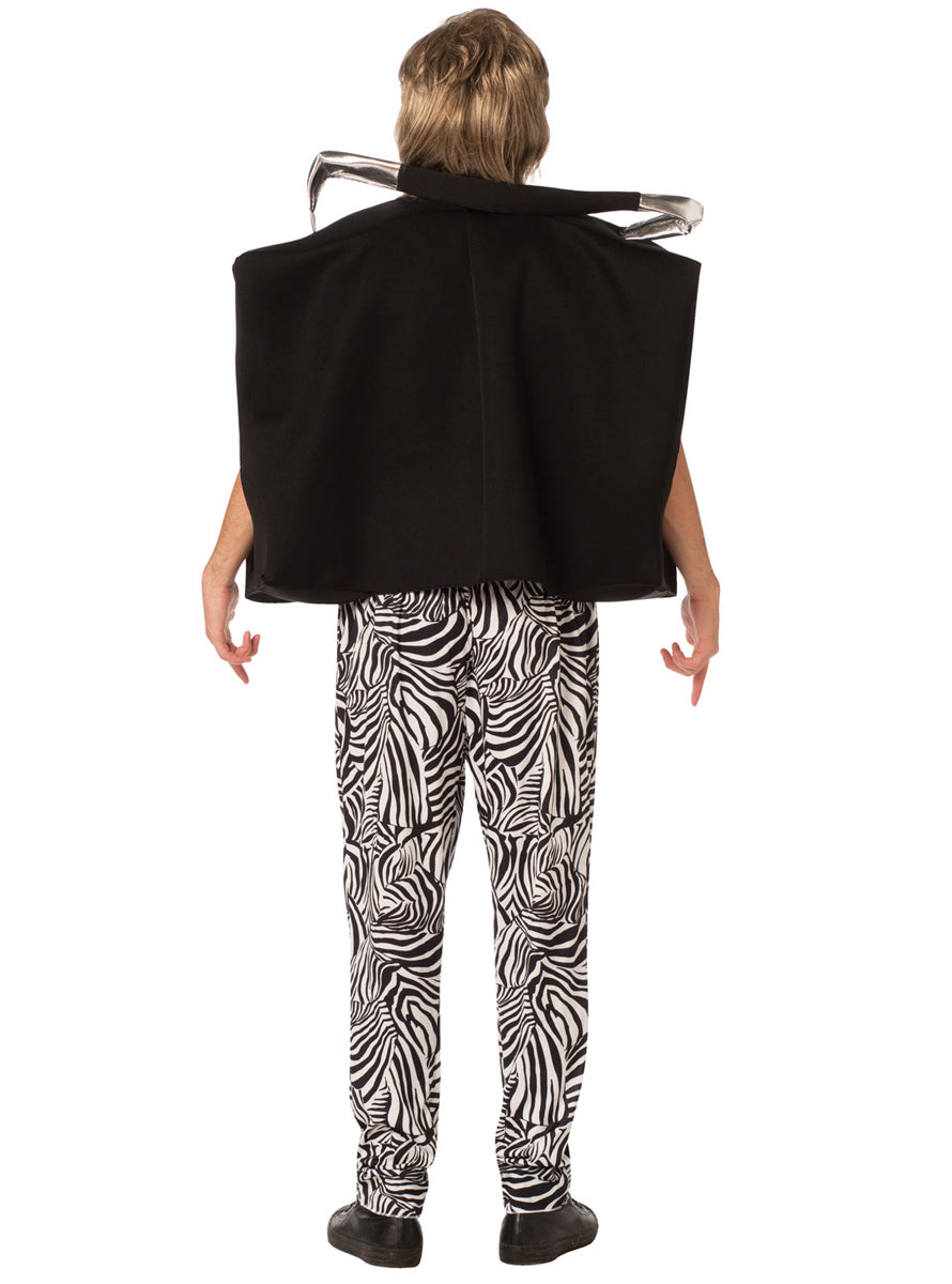 Retro 80s Boom Box Novelty Adults Costume - Back Image