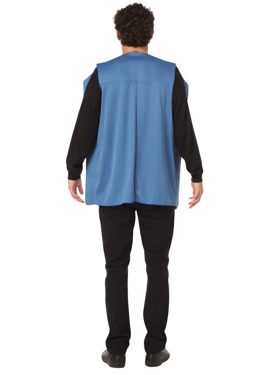 Retro Computer Floppy Disk Novelty 90s Costume - Back Image