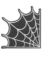 Pack of 16 Retro Spiderweb Paper Napkins - Main Image