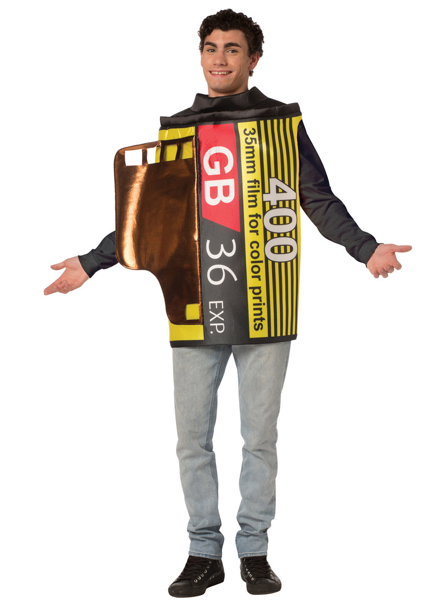 Retro Roll of Camera Film Novelty Adults Costume - Alternative Image