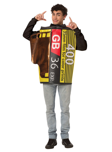 Retro Roll of Camera Film Novelty Adults Costume - Main Image