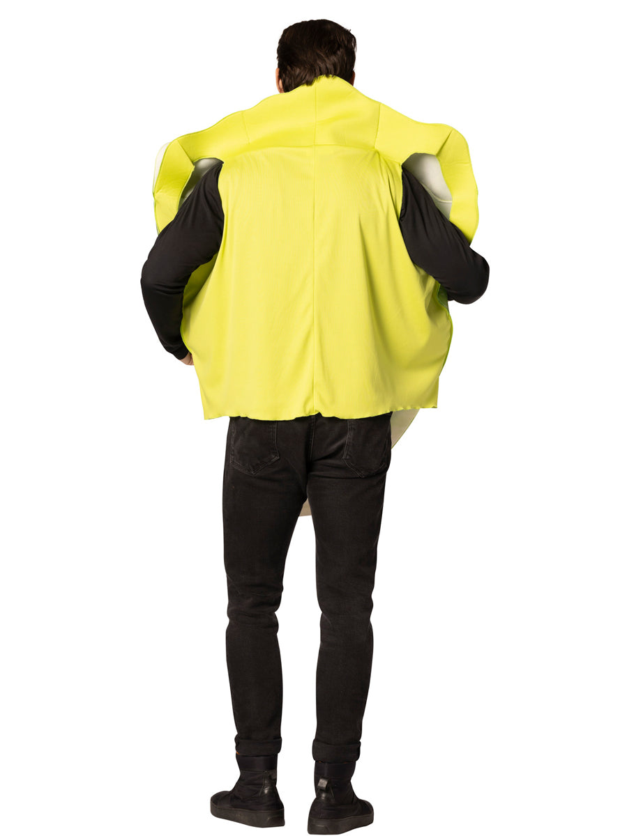 Romaine Lettuce Novelty Adults Food Costume - Back Image